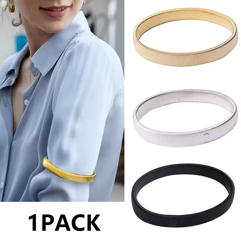 Women Accessories Holder - Verstellbare elastische Armbinde, Hemdmanschettenhalter, stilvolle Armmanschetten