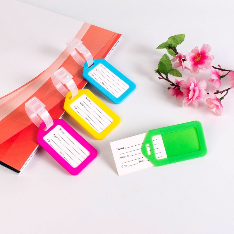Women Accessories Name - 5PCS Gepäck Tag Internat Versand Kunststoff