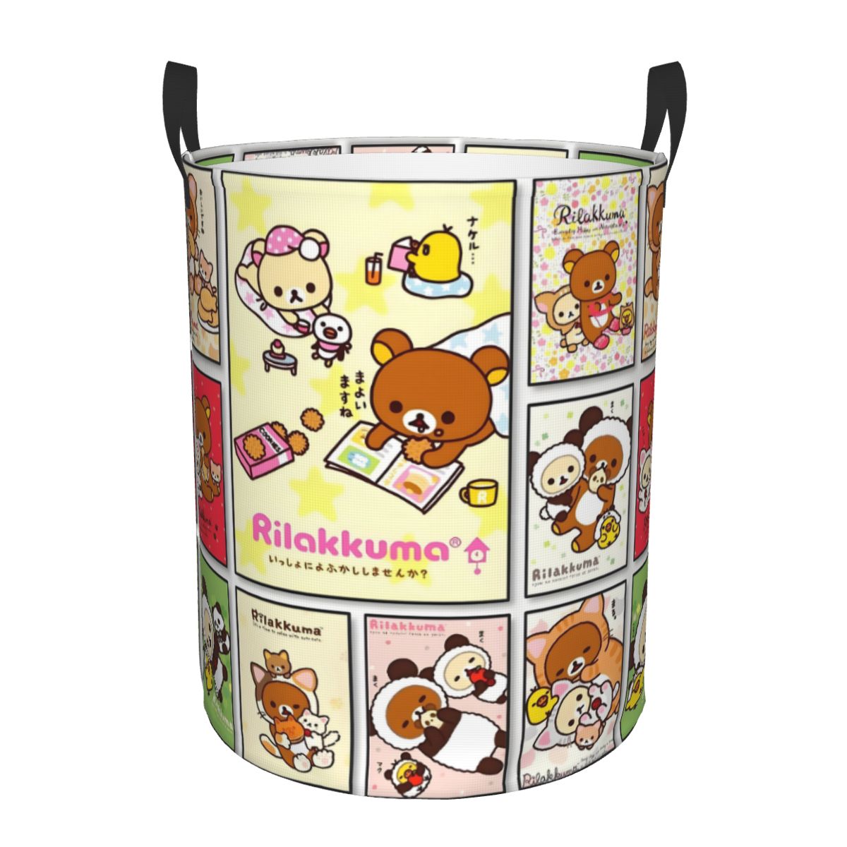 Women Accessories Hamper - Anime Rilakkuma Cartoon Kawaii Wäschekorb, großer