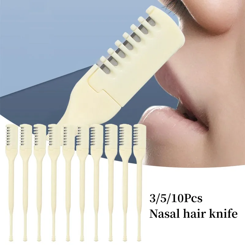 Women Accessories Clearance - 1/5/10 Stück Nasenhaartrimmer 360° Drehbarer Nasenhaarschneider