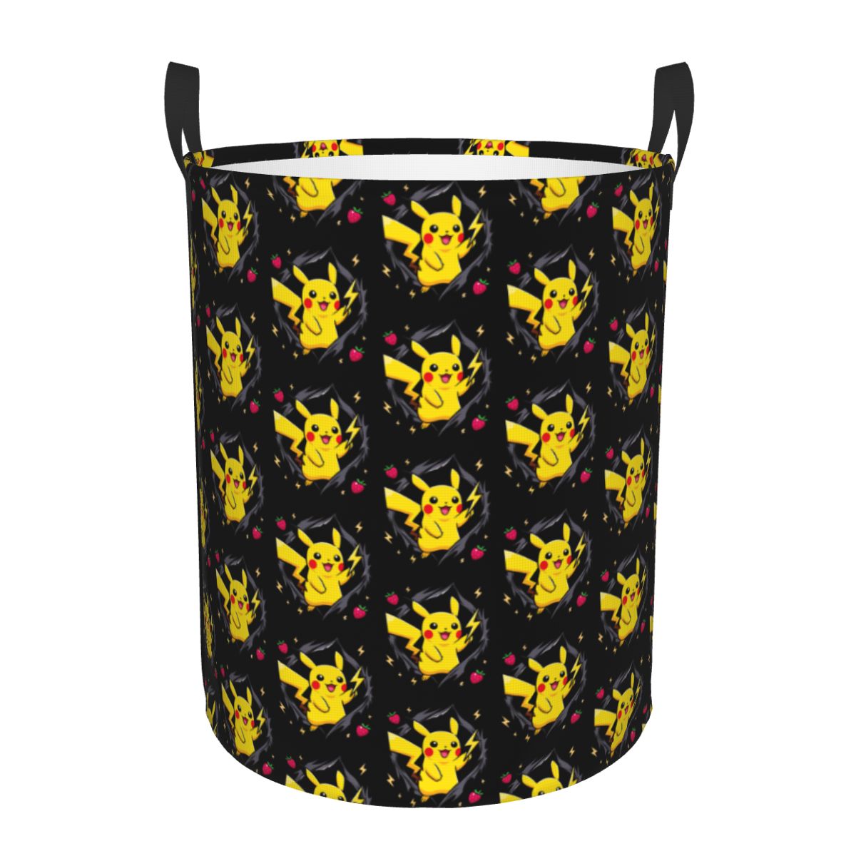 Women Accessories Hamper - Pikachu Pokemon Cartoon Wäschekorb, großer Aufbewahrungskorb,