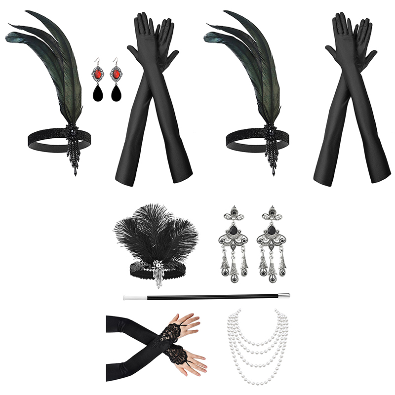 Women'S Accessories In The 1920S - 1920er Jahre Cosplay Flapper Halloween Charleston