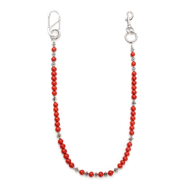 Women Accessories Pk - Hip-Hop Punk Jeans-Kette Rote Perlen-Taillenkette Unisex