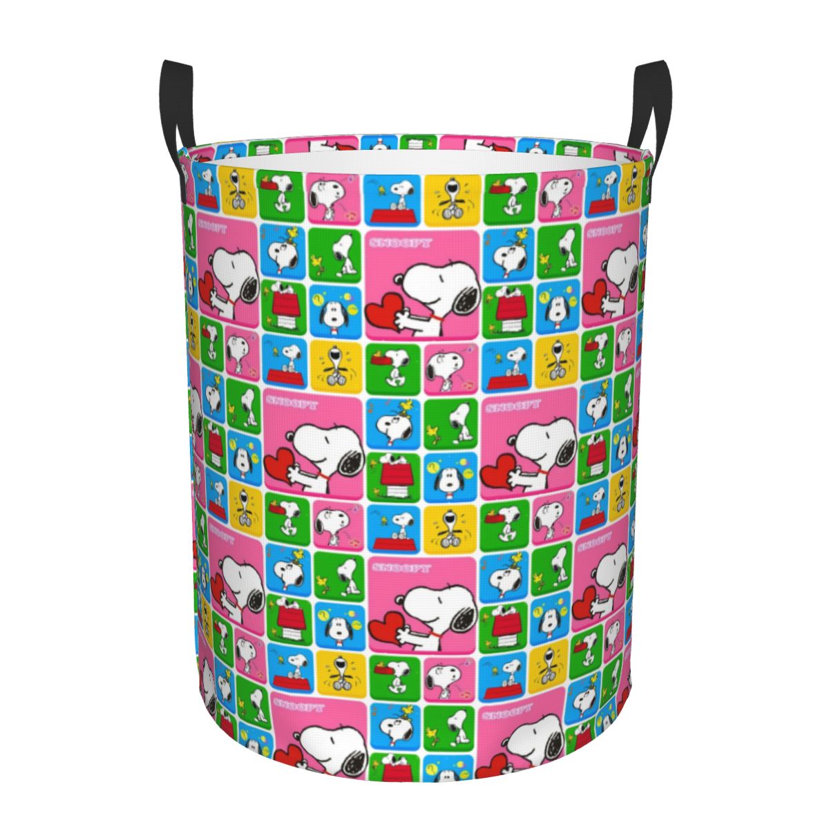 Women Accessories Hamper - Checkered P Wäschekorb, großer Aufbewahrungskorb, Anime-Hund,