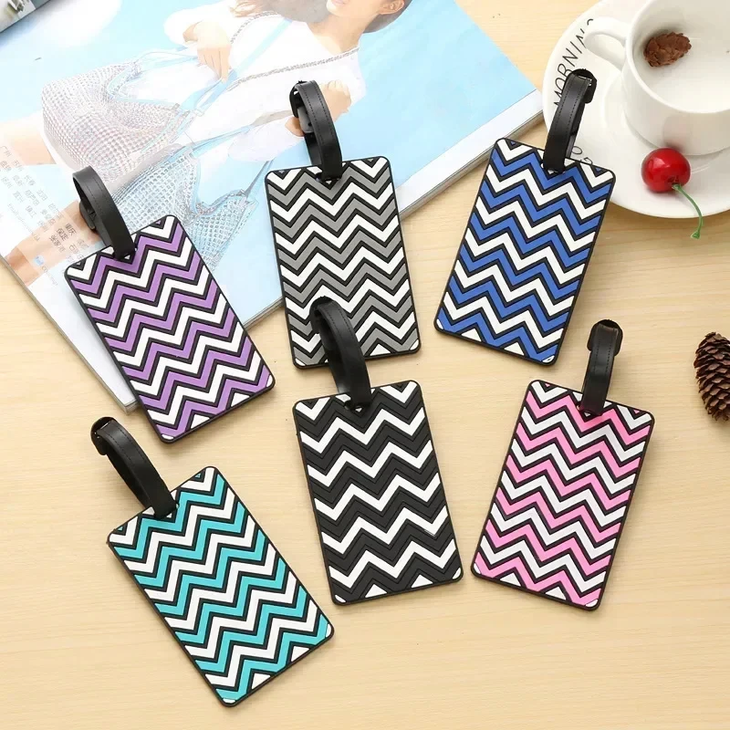 Women Accessories Name - Geometrische Gepäckanhänger für Damen und Herren,