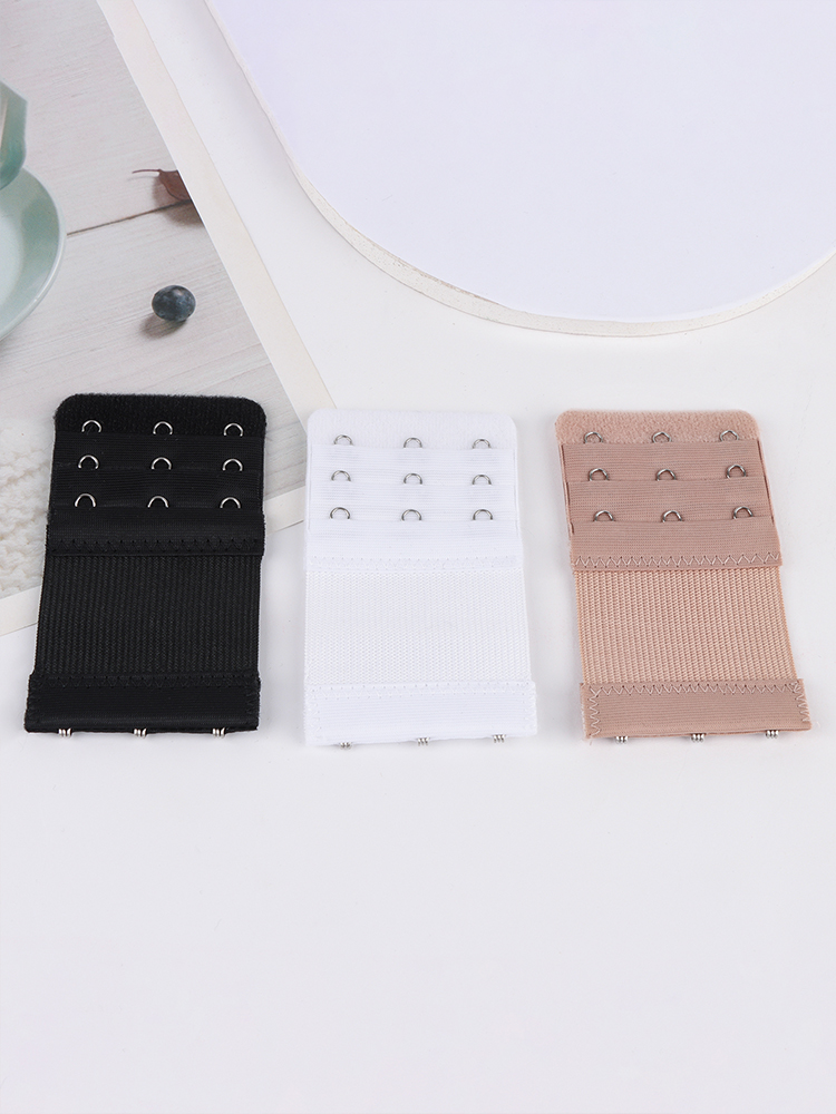Women Accessories Pk - 3 Stück 3-Haken-BH-Trägerverlängerungen, bequeme verstellbare BH-Träger,