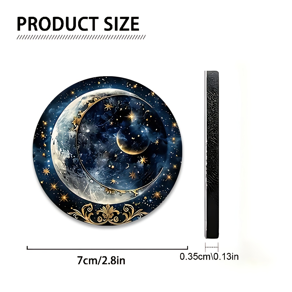 2 Stück Starry Night Moon Auto – Women Accessories Holder Bewertung und Preis