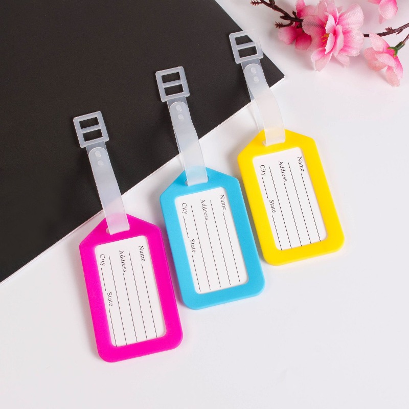 5PCS Gepäck Tag Internat Versa – Women Accessories Name Bewertung und Preis
