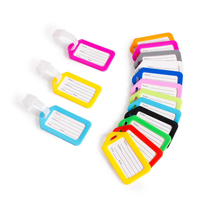 5PCS Gepäck Tag Internat Versa – Women Accessories Name Bewertung und Preis