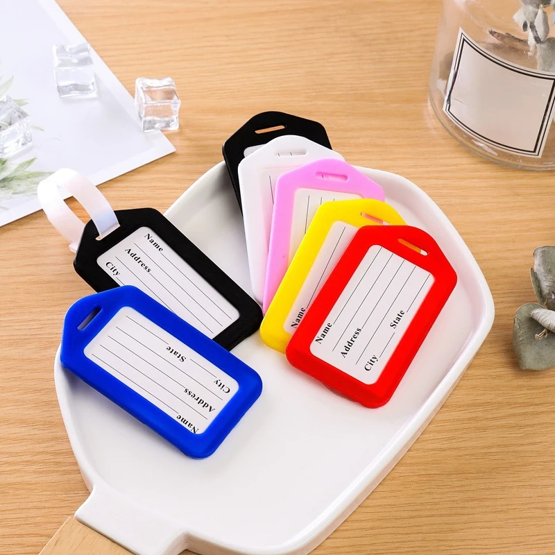 5PCS Gepäck Tag Internat Versa – Women Accessories Name Bewertung und Preis