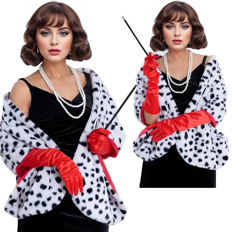 Damen Cruella Deville Short Da – Women'S Accessories In The 1920S Bewertung und Preis