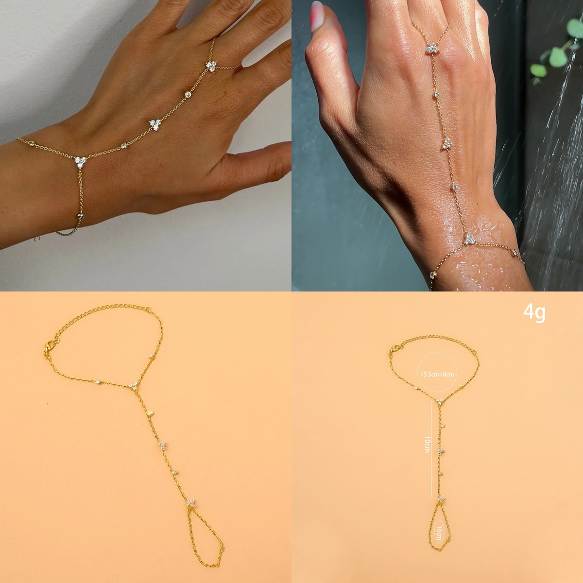 Kristall-Fingerkette für Amazo – Women'S Accessories Amazon Bewertung und Preis