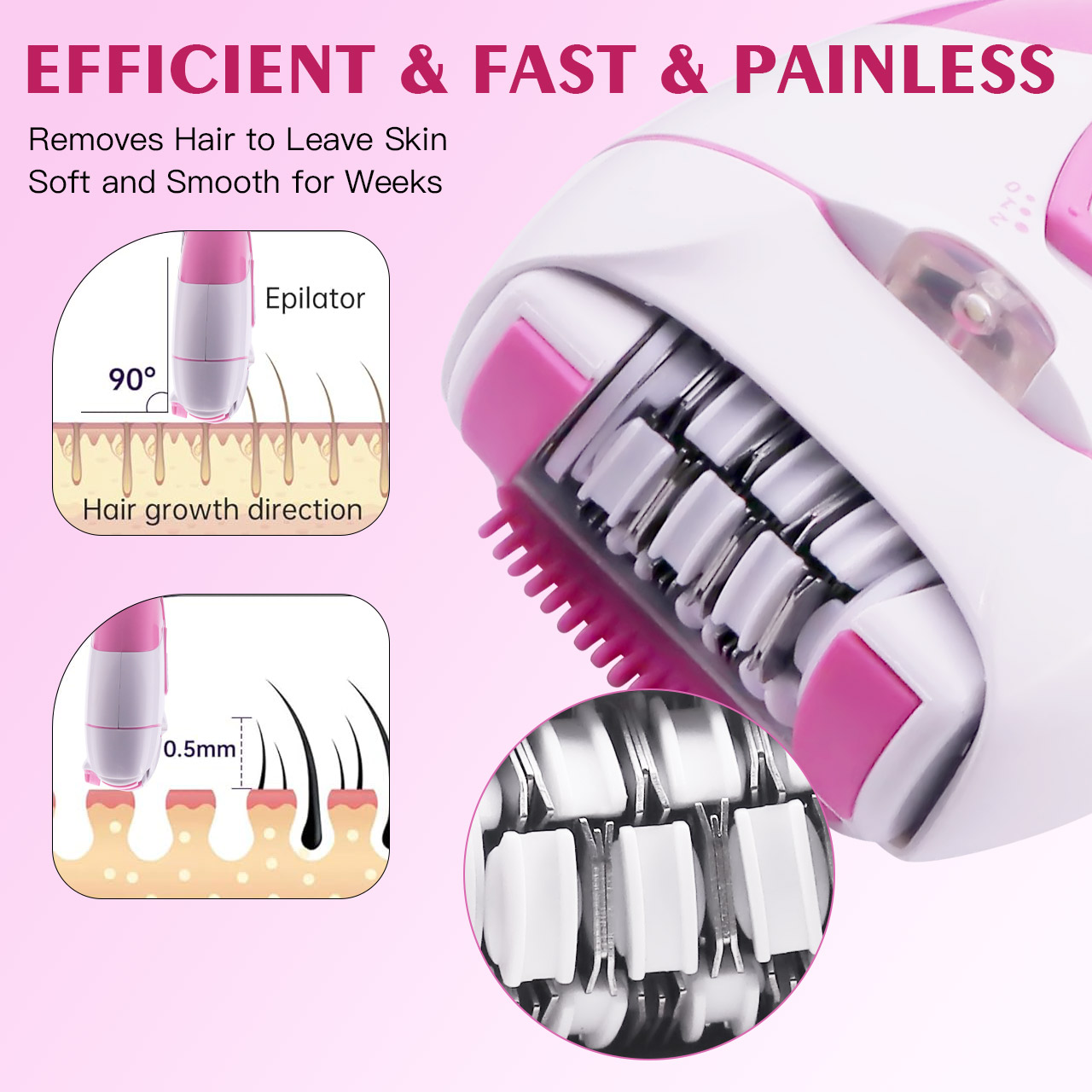 Hatteker Elektrischer Haarentf – Women Accessories Clearance Bewertung und Preis