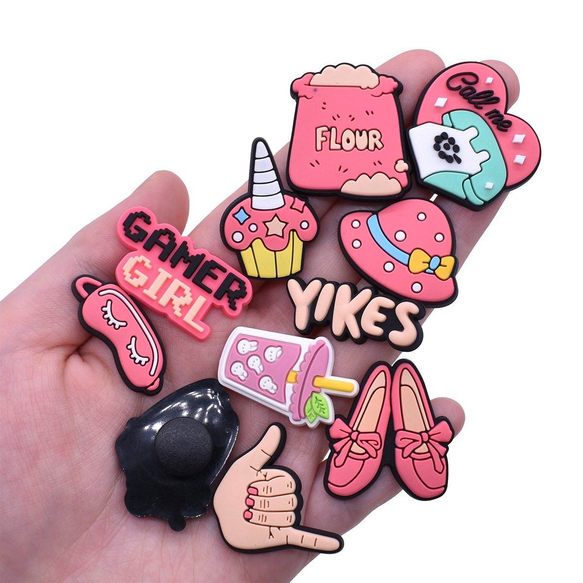 Niedliche rosa Schuh-Charms, D – Women'S Accessories Crocs Bewertung und Preis