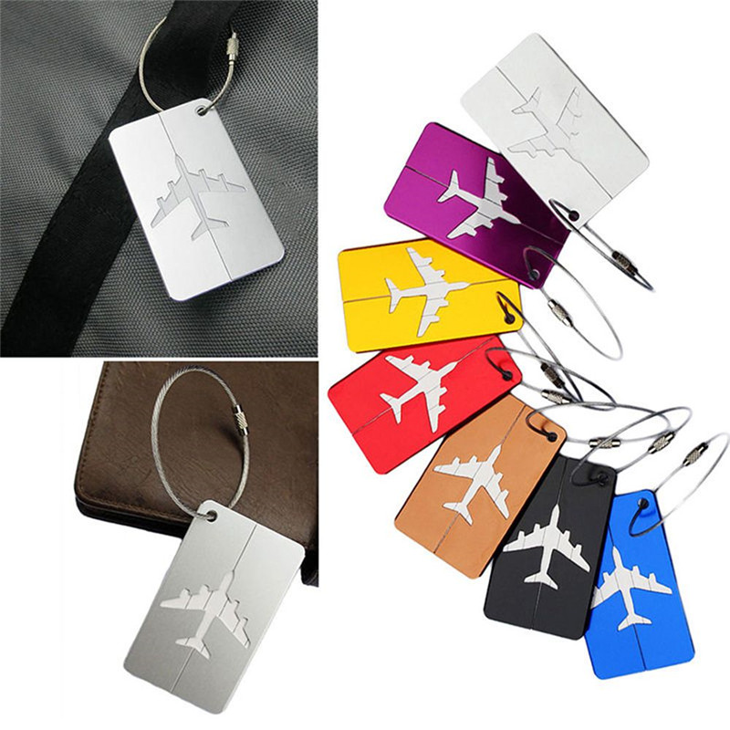 Neue Mode Gepäck Tags Aluminiu – Women Accessories Name Bewertung und Preis