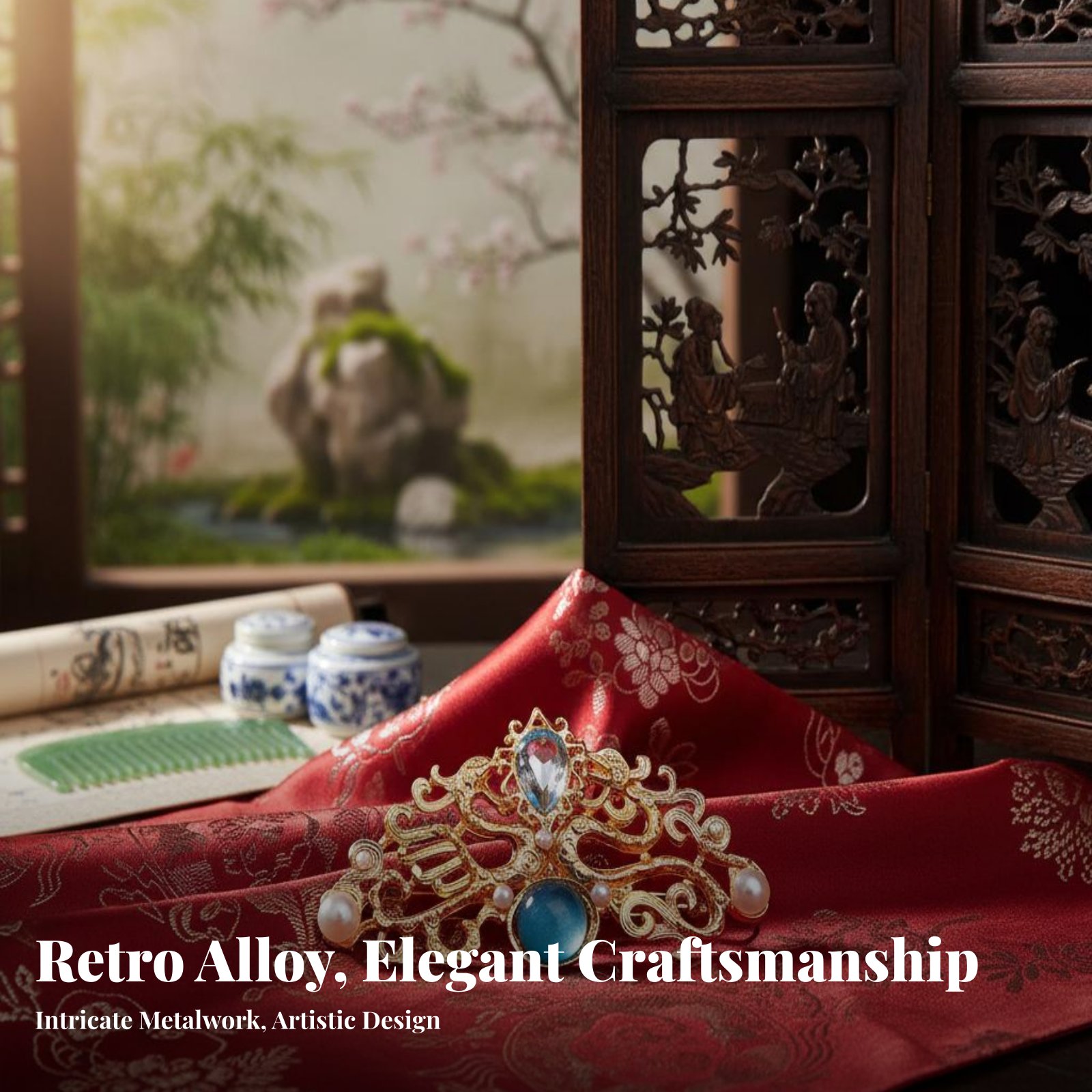 Traditionelles chinesisches Ha – Women'S Vintage Accessories Bewertung und Preis