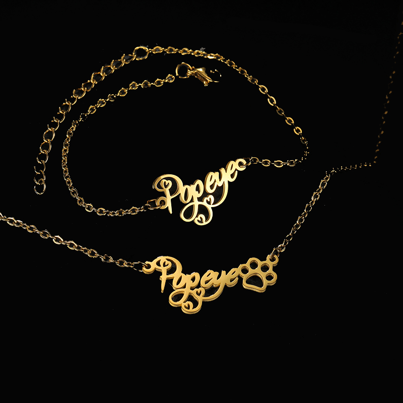 Goxijite Anpassen Name Halsket – Women Accessories Name Bewertung und Preis