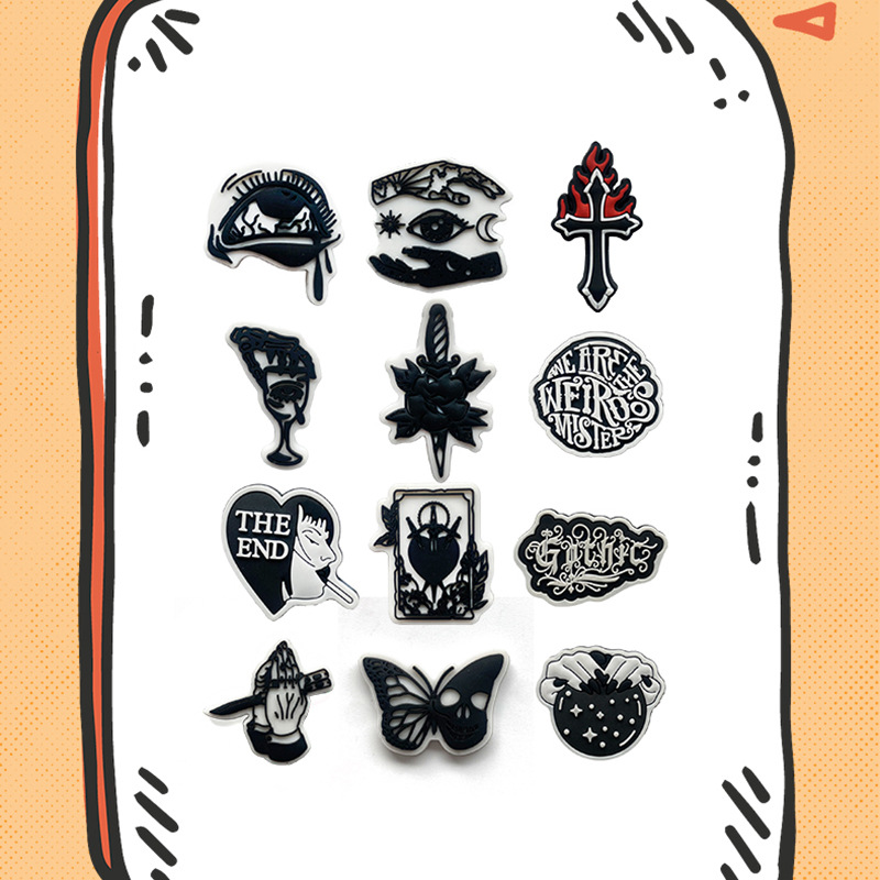 23 Stück Horror-Halloween-Schu – Women'S Accessories Crocs Bewertung und Preis