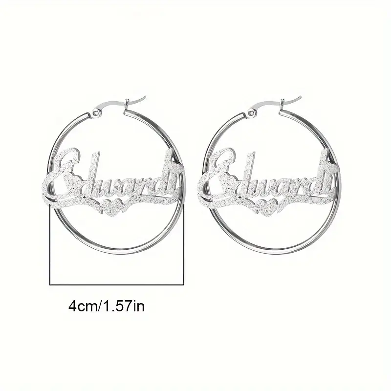 Personalisierte creolen mit sa – Women Accessories Name Bewertung und Preis