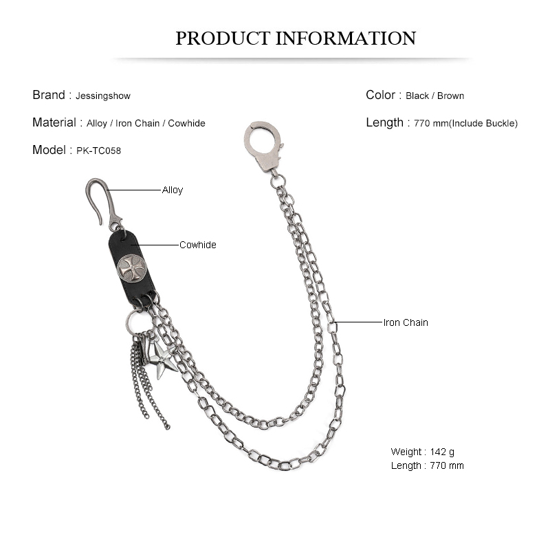 Punk Street Rindsleder Schlüss – Women Accessories Pk Bewertung und Preis