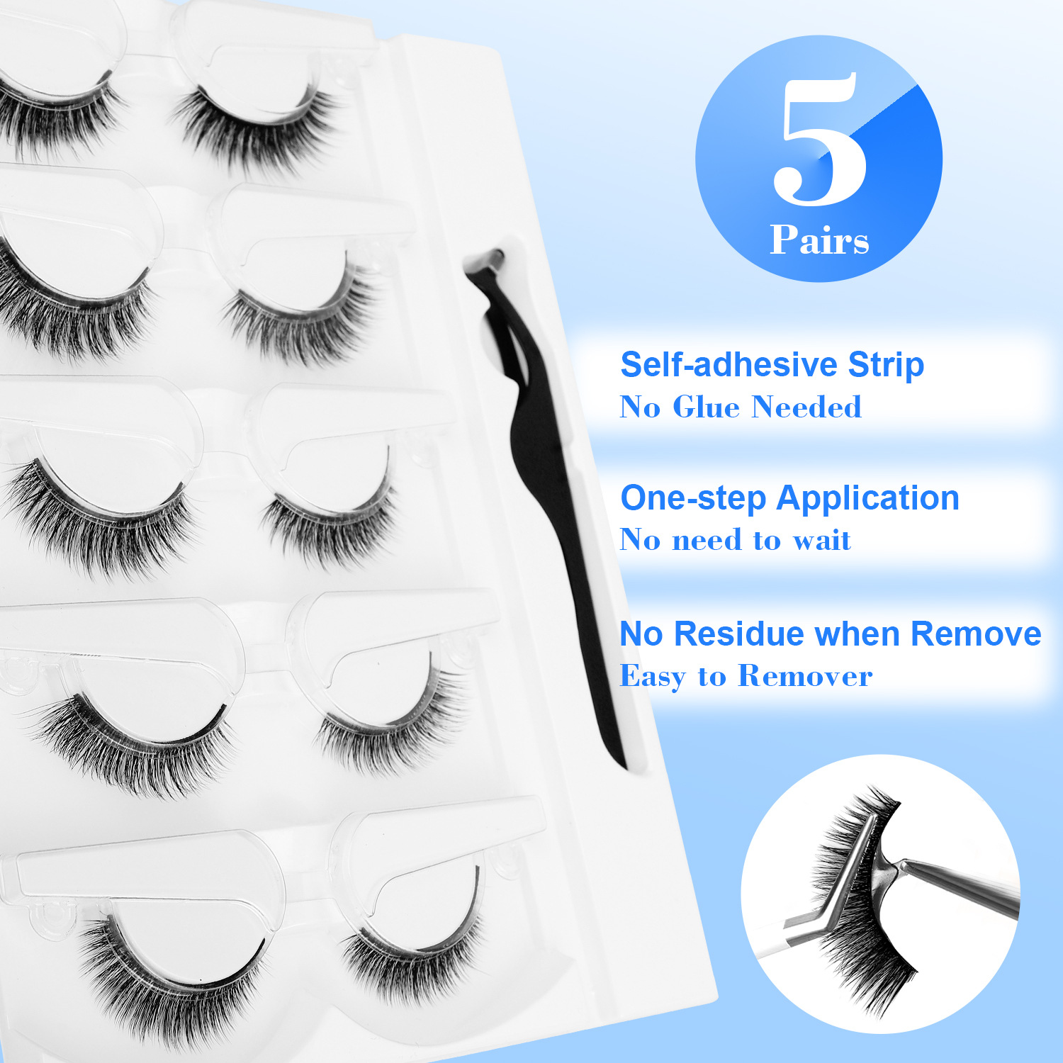 5 Paar kleberfreie, selbstkleb – Women Accessories Clearance Bewertung und Preis