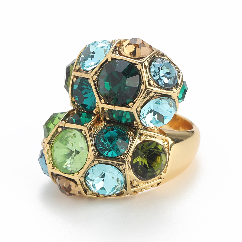 Vintage Grüner Kristallring fü – Women'S Accessories Trends 2026 Bewertung und Preis