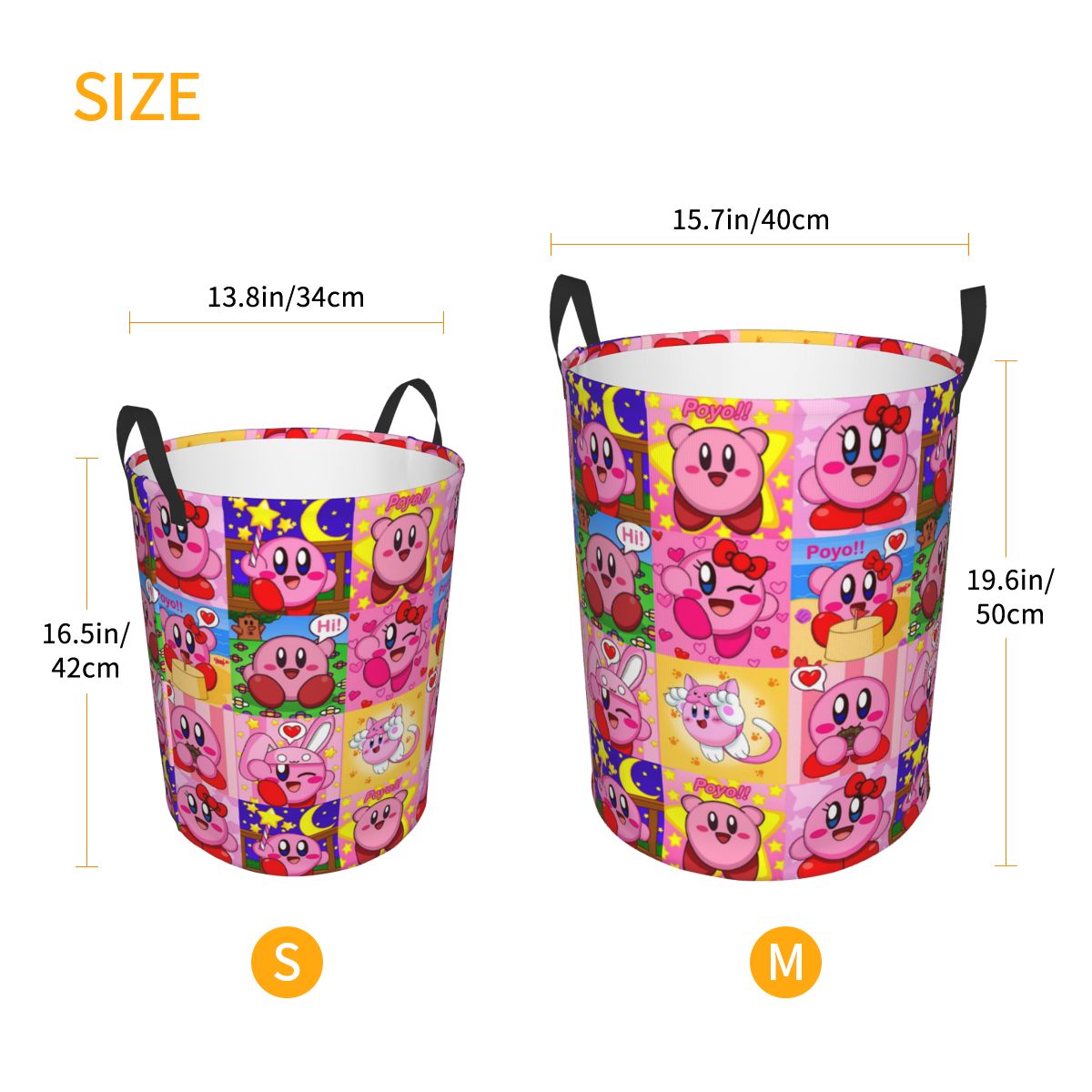 K-Kirbys Anime Wäschekorb, gro – Women Accessories Hamper Bewertung und Preis